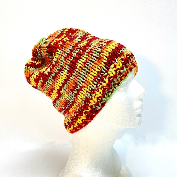 NWT Ponytail/Ben Beanie Hat/Fingerless Gloves Set Multicolor One Size Fits Most - Picture 4 of 7